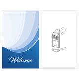 Cartões-chave Rfid De Hotel Com Logotipo De Boas-vindas Da Inntech, Pacote Com 200