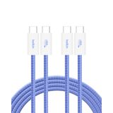 Cabo Usb C Para Usb C, Pacote Com 2 M Belkin 60w Para Iphone 16 Azul