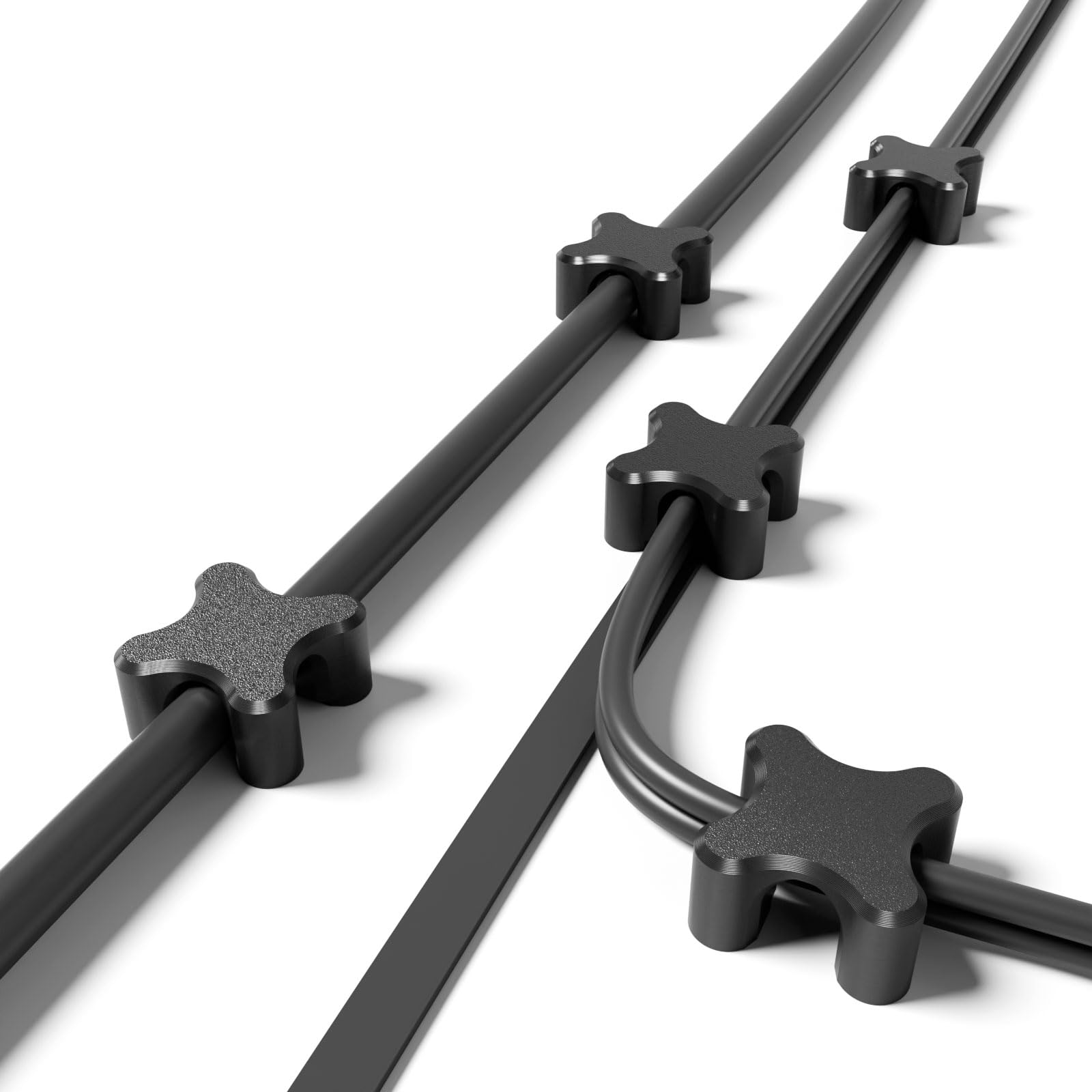 Organizador De Cabos Magnéticos Desktop Cord Keeper &amp; Clip