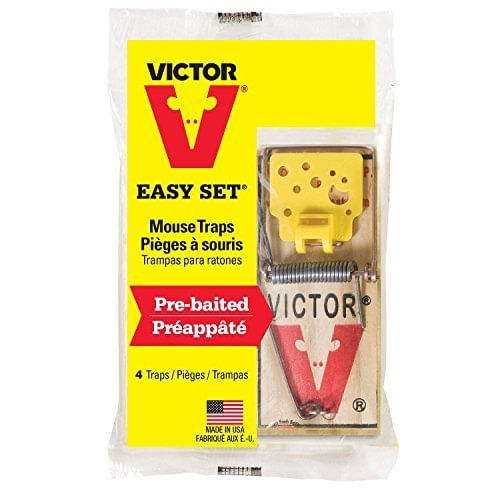 Conjunto Mouse Traps Victor Easy, Pacote Com 12