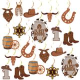 Decorações De Festa My First Rodeo Birthday Cowboy Theme Boy