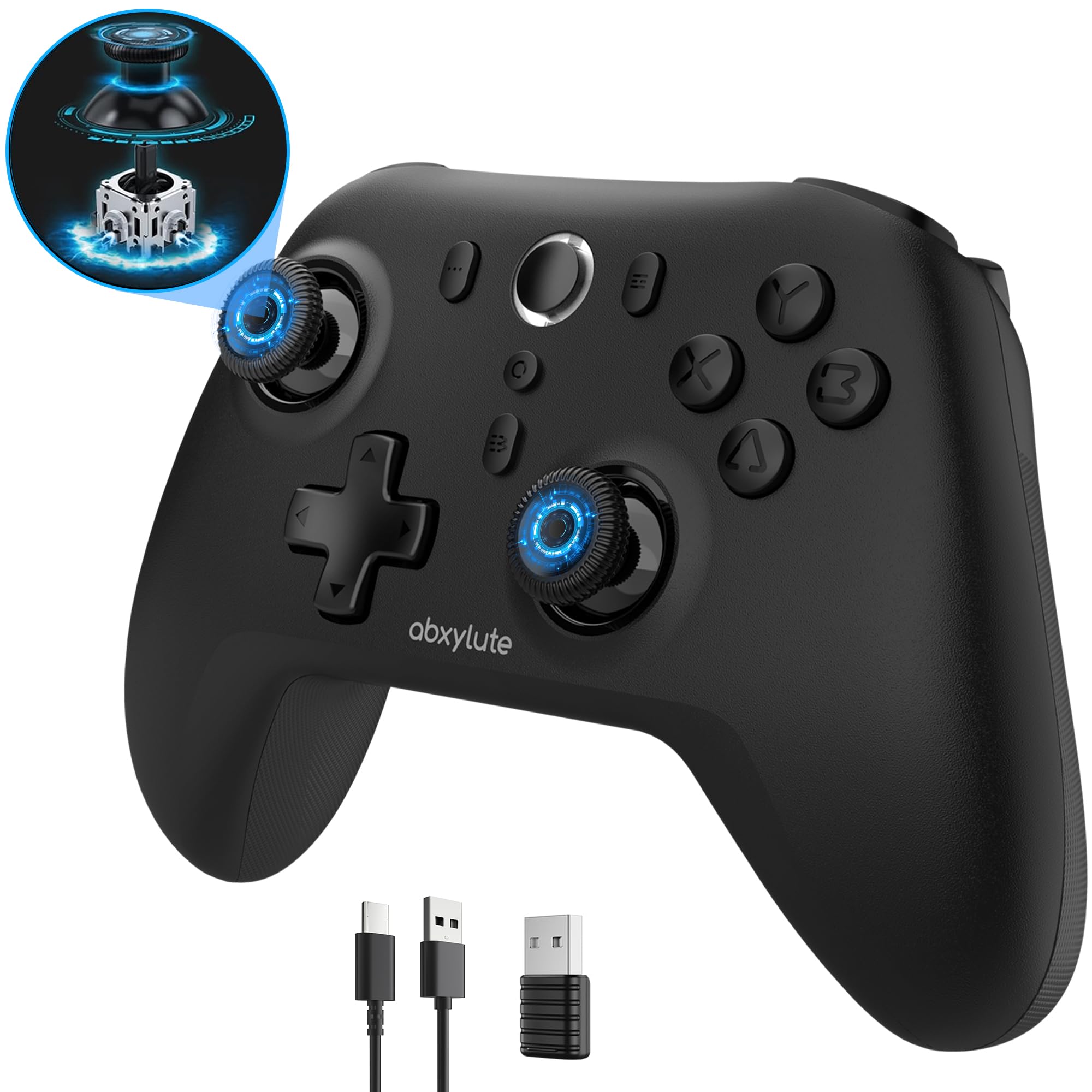 Controlador De Pc Sem Fio Axylute C6 Bluetooth Para Pc/switch