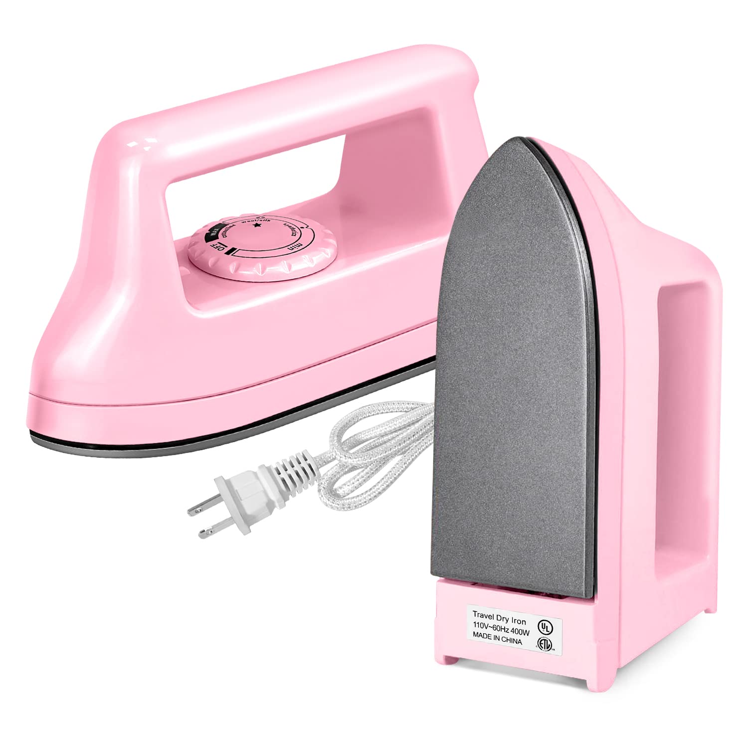 Mini Iron Generic Easy Ironing Para Artesanato E Acolchoado (rosa)