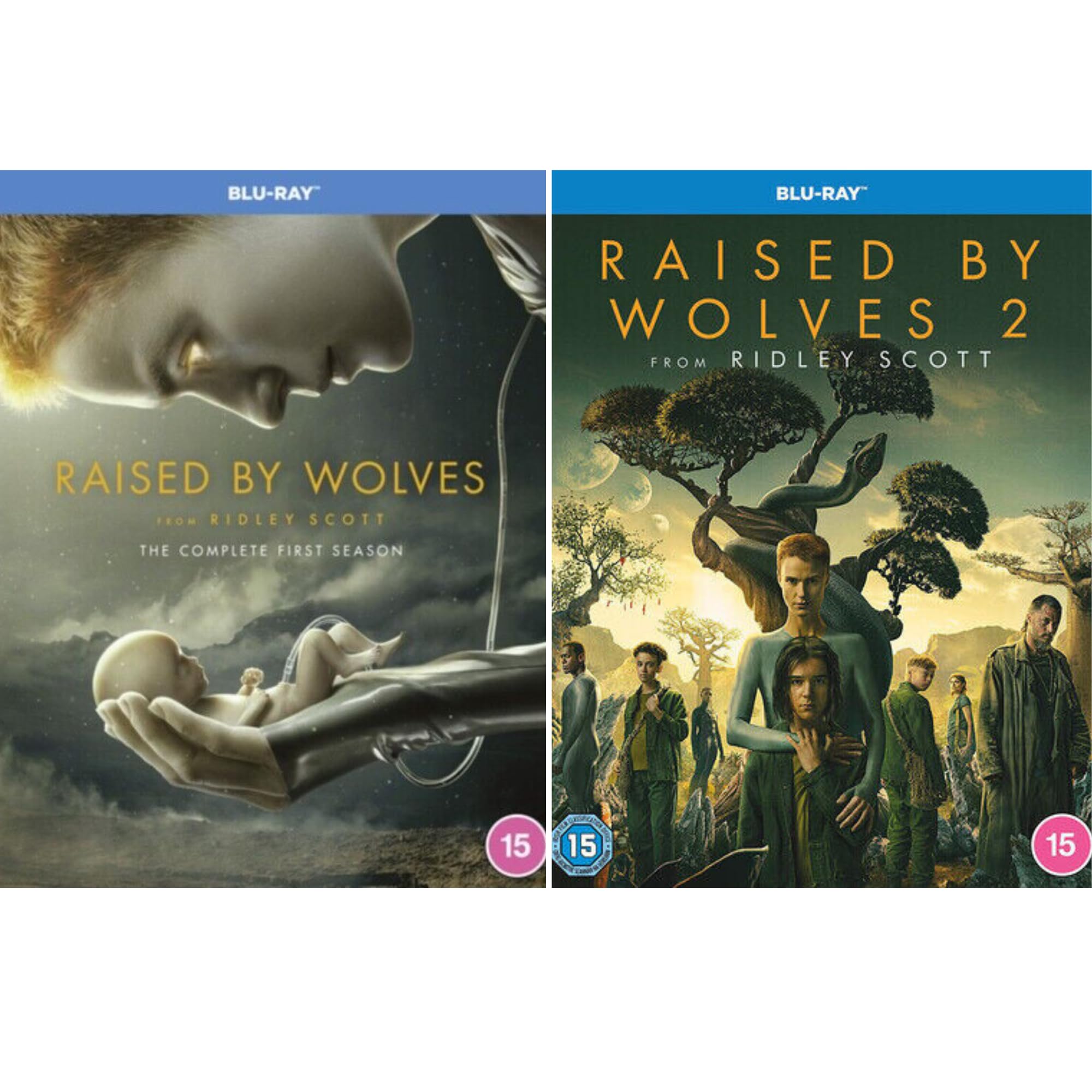 Boxset Blu-ray Criado Por Lobos: A Série Completa