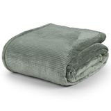 Cobertor Irlanda Queen Manta Ultrasoft Extra Macia 2,40m X 2,20m - Loro - Verde