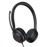 Fone De Ouvido Usb Yealink Uh35 Com Fio Com Cancelamento De Ruído Mic Teams