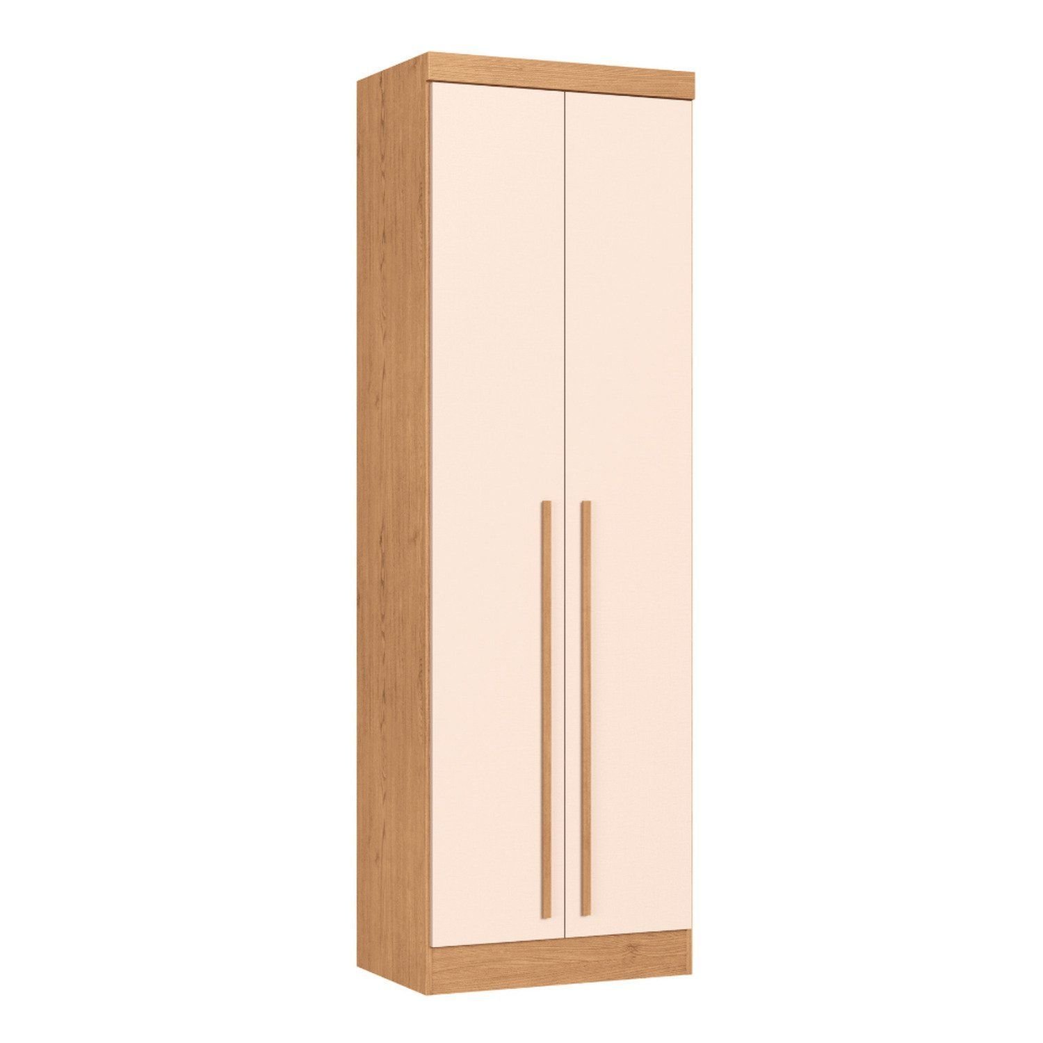 Módulo 2 Portas Com Cabideiro Infinity Cedro/ Blush Line