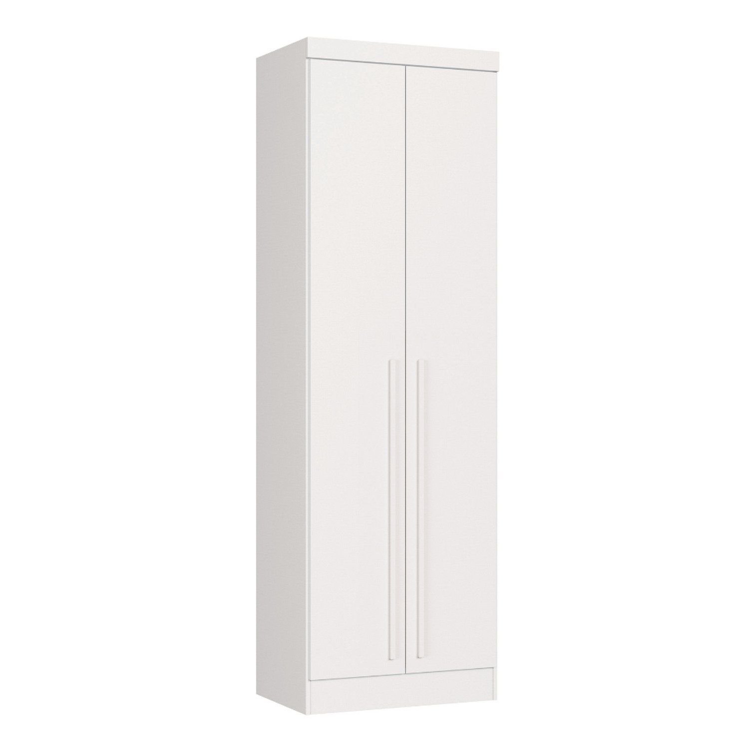 Módulo 2 Portas Com Cabideiro Infinity Branco Line