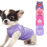 Camisa Genérica De Verão Para Cães Pequenos E Meninas (xs)