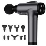 Pistola De Massagem Olsky Deep Tissue Electric Com 9 Acessórios
