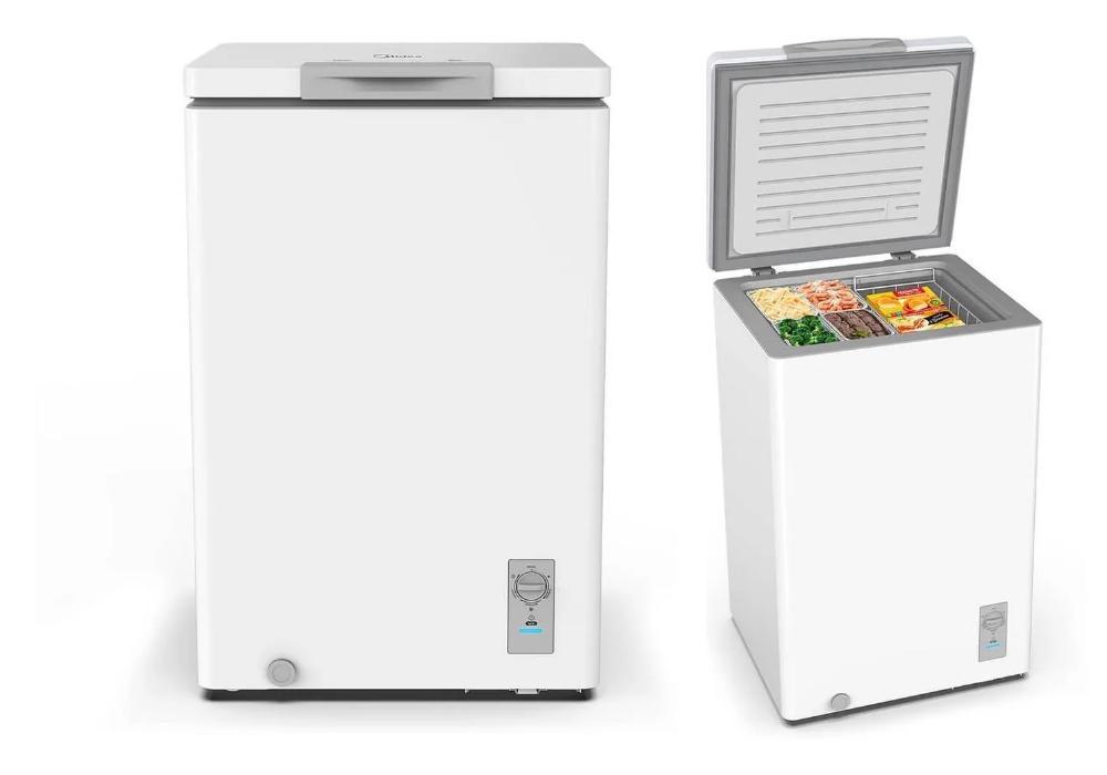 Freezer Horizontal Midea 100l Branco Modelo Cfa10b2 220v - Carrefour