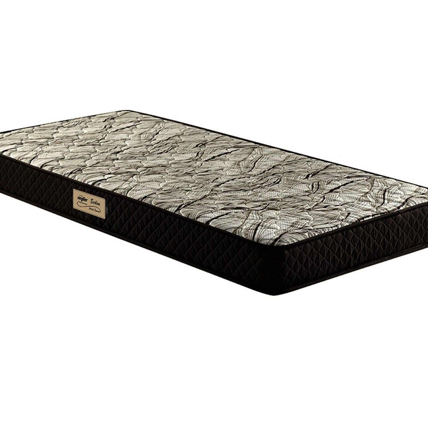 Colchão De Solteiro Ecoline Ecoflex Marrom