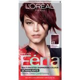 Tintura De Cabelo L&#39;oreal Paris Feria 41 Crushed Garnet, Pacote Com 1