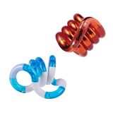 Pacote Com 2 Unidades Fidget Toy Tangle Crush Fire And Ice Para Meninos E Meninas