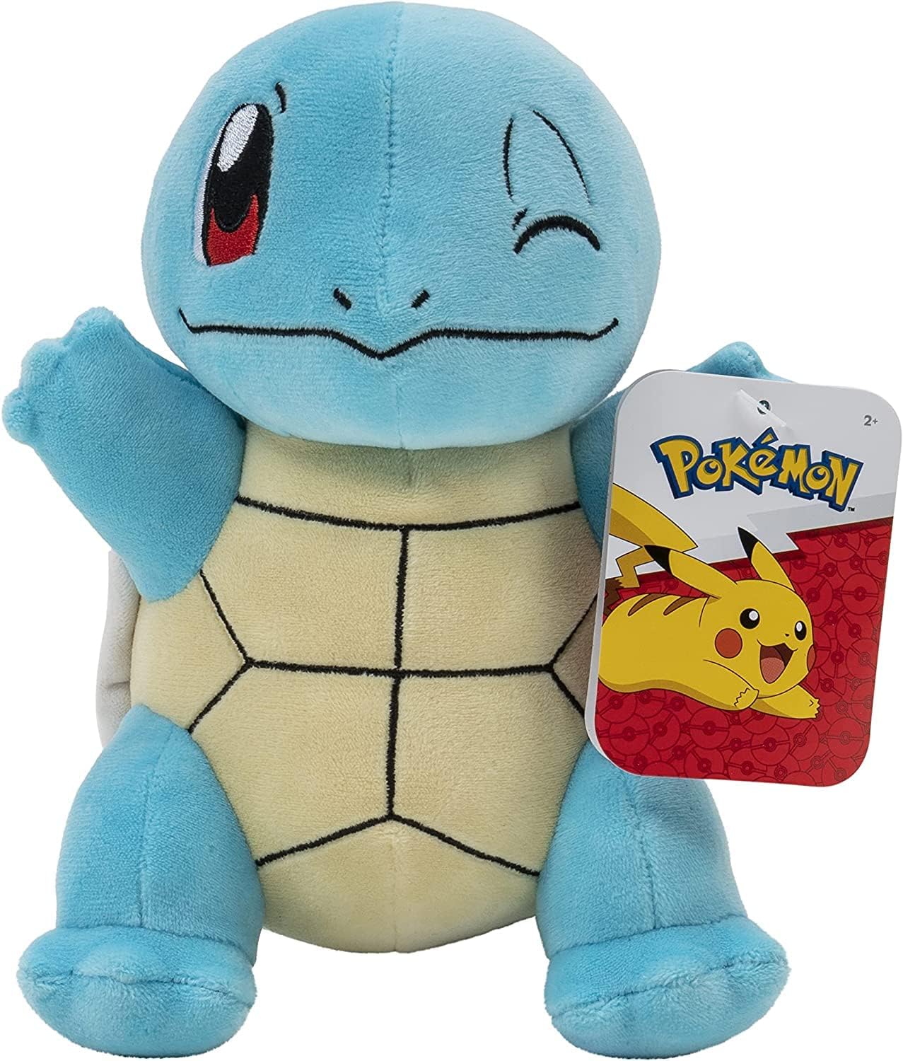 Brinquedo De Pelúcia Pokémon Squirtle 20cm Multicolorido Para Crianças