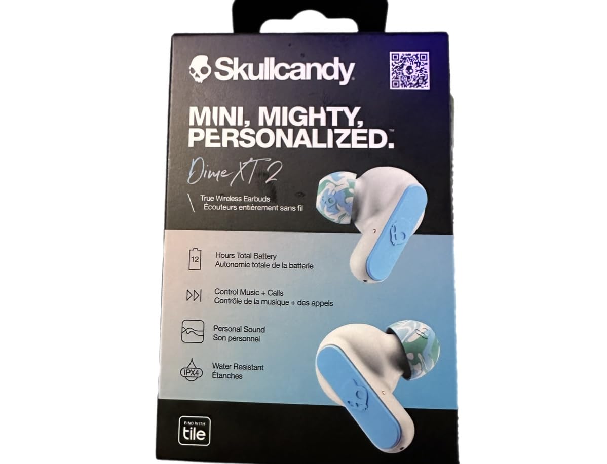 Fones De Ouvido Sem Fio True Skullcandy Dime Xt2 Personalizados