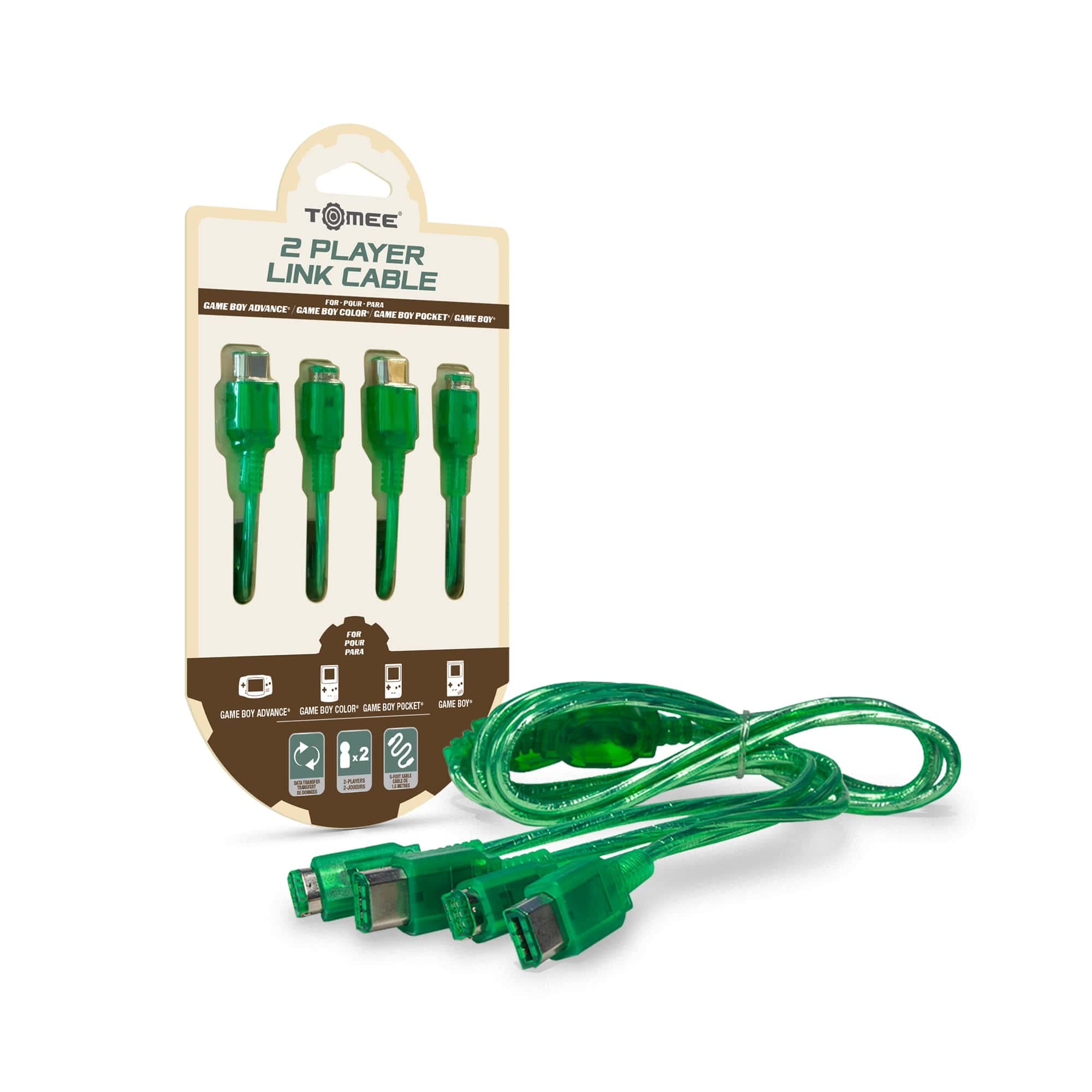 Link Cable Tomee 2 Player Para Game Boy Gbc/gbp/gb
