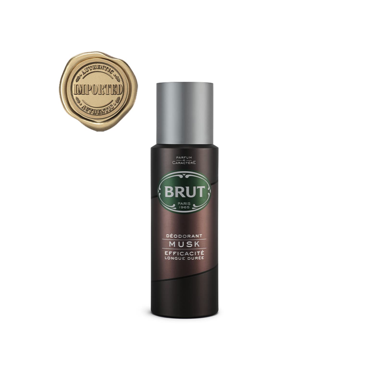 Spray Desodorante Faberge Brut Musk Para Homens 200ml