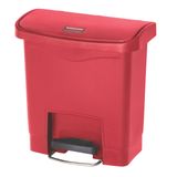 Lata De Lixo Rubbermaid Commercial Streamline 15l Red Step-on