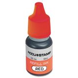 Recarga De Tinta Em Gel Accustamp Cosco 090683 Vermelha 10ml