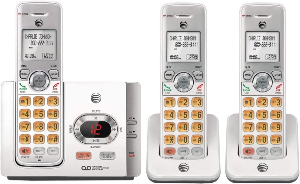 Telefone Sem Fio At&amp;t El52315 Dect 6.0 Com 3 Aparelhos E Atendimento