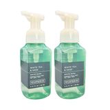 Pacote Com 2 Sabonetes Para Mãos Bath &amp; Body Works White Barn White Tea &amp; Sage