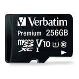 Cartão De Memória Verbatim 256gb Microsdxc Uhs-i V10 Classe 10