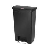 Lata De Lixo Rubbermaid Commercial Streamline Slim 13l Preta