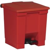 Lata De Lixo Rubbermaid Commercial Legacy 30l Red Step-on