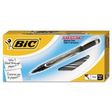 Caneta Marcadora Bic Intensity Pro Fine Point Preta 0,5 Mm 12 Unidades