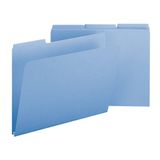 File Folder Smead Pressboard 1/3-cut Tab 1 Expansion Blue