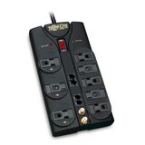 Protetor De Sobretensão Power Strip Tripp Lite Tlp810net 8 Outlet
