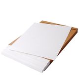 Pacotes De Cartazes Ucreate Pac5420, 56 Cm X 71 Cm, Brancos, 10 Folhas