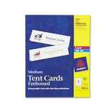 Cartões De Tenda Avery Ave5305 Em Relevo Médio
