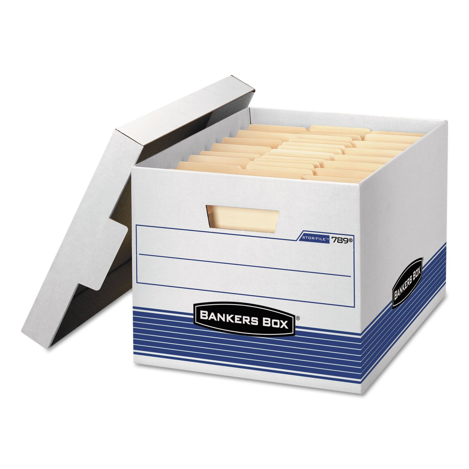 Caixas De Armazenamento Bankers Box Stor/file Med-duty Letter/legal