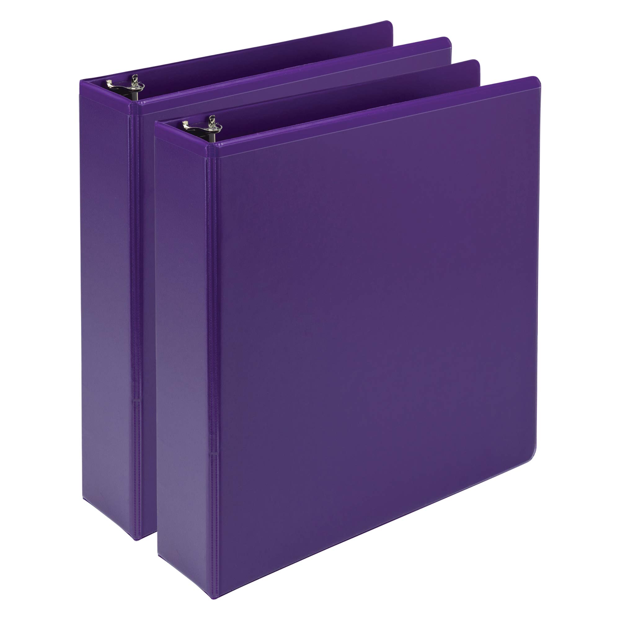View Binder Samsill Plant Binder, Durável De 2 Polegadas, Pacote Com 2 Unidades, Roxo