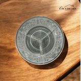 Petisqueira De Vidro 3 Divisórias Tigela Bowl Petiscos 25cm