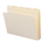 File Folder Smead Reforceed 1/5 Cut Tab Tamanho Carta 100/caixa