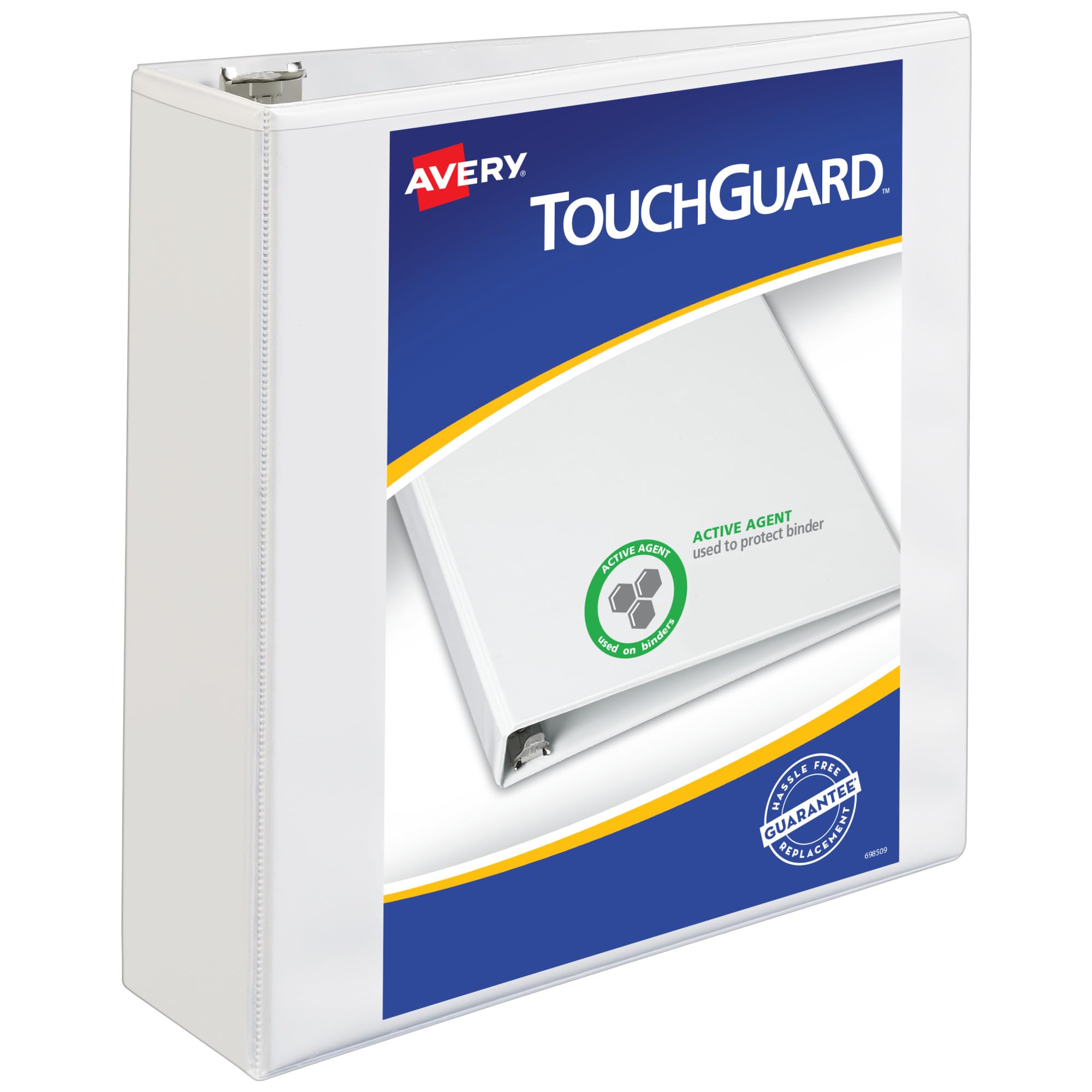 Binder Avery Touchguard Protection 3 Anéis Inclinados De 3 Polegadas