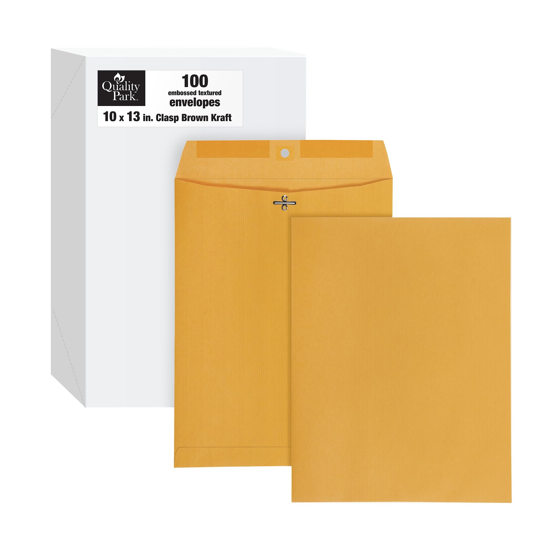 Envelopes Com Fecho Quality Park Ridge Kraft 10x13cm 100/bx