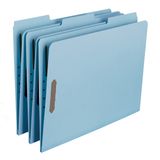 File Folder Smead 100% Reciclado Prensboard 25/box Blue