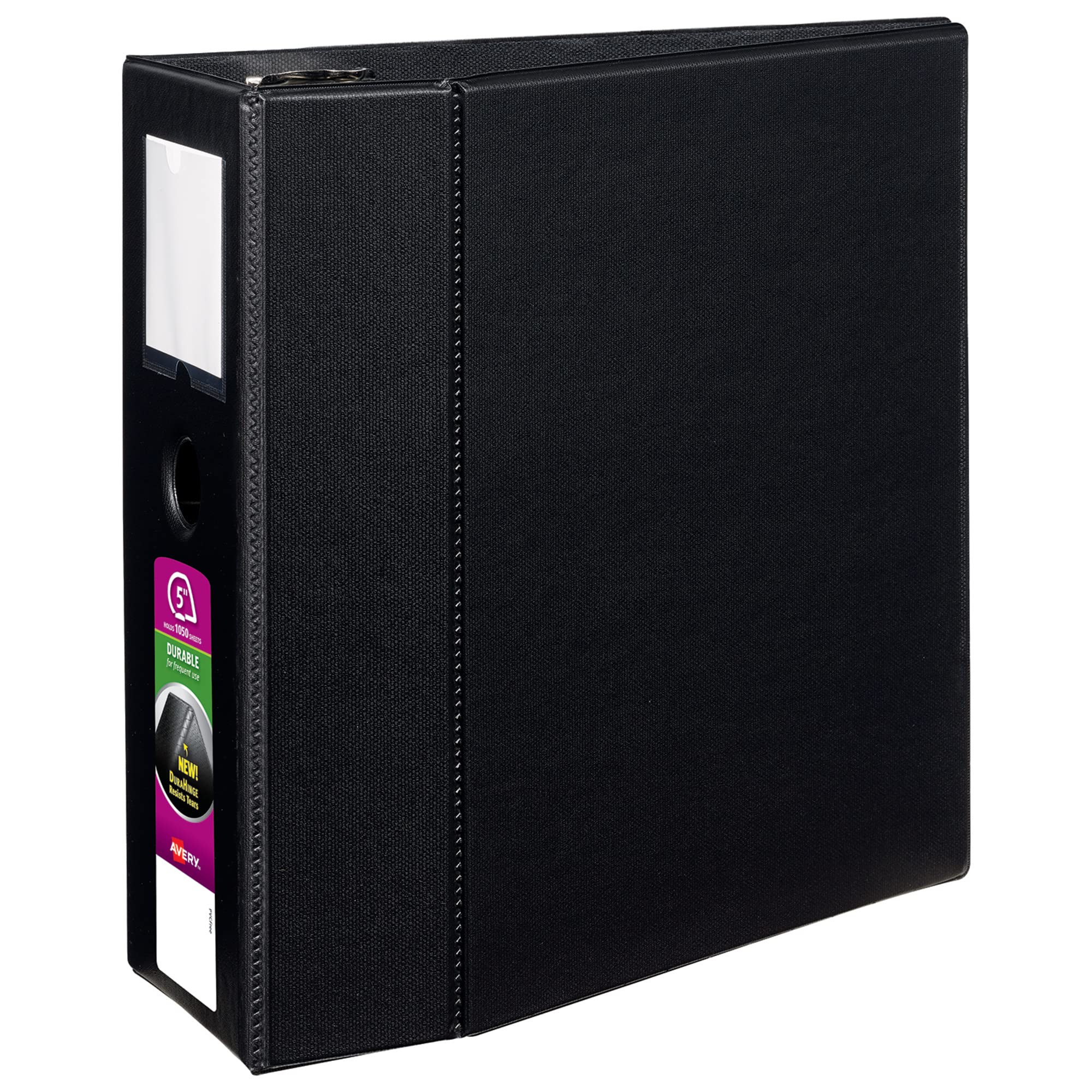 Binder Avery Durable De 3 Anéis Com 5 Anéis Ezd One Touch Pretos