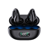 Fone De Ouvido Bluetooth Q7 Sem Fio Tipo Clipe De Ouvido Preto