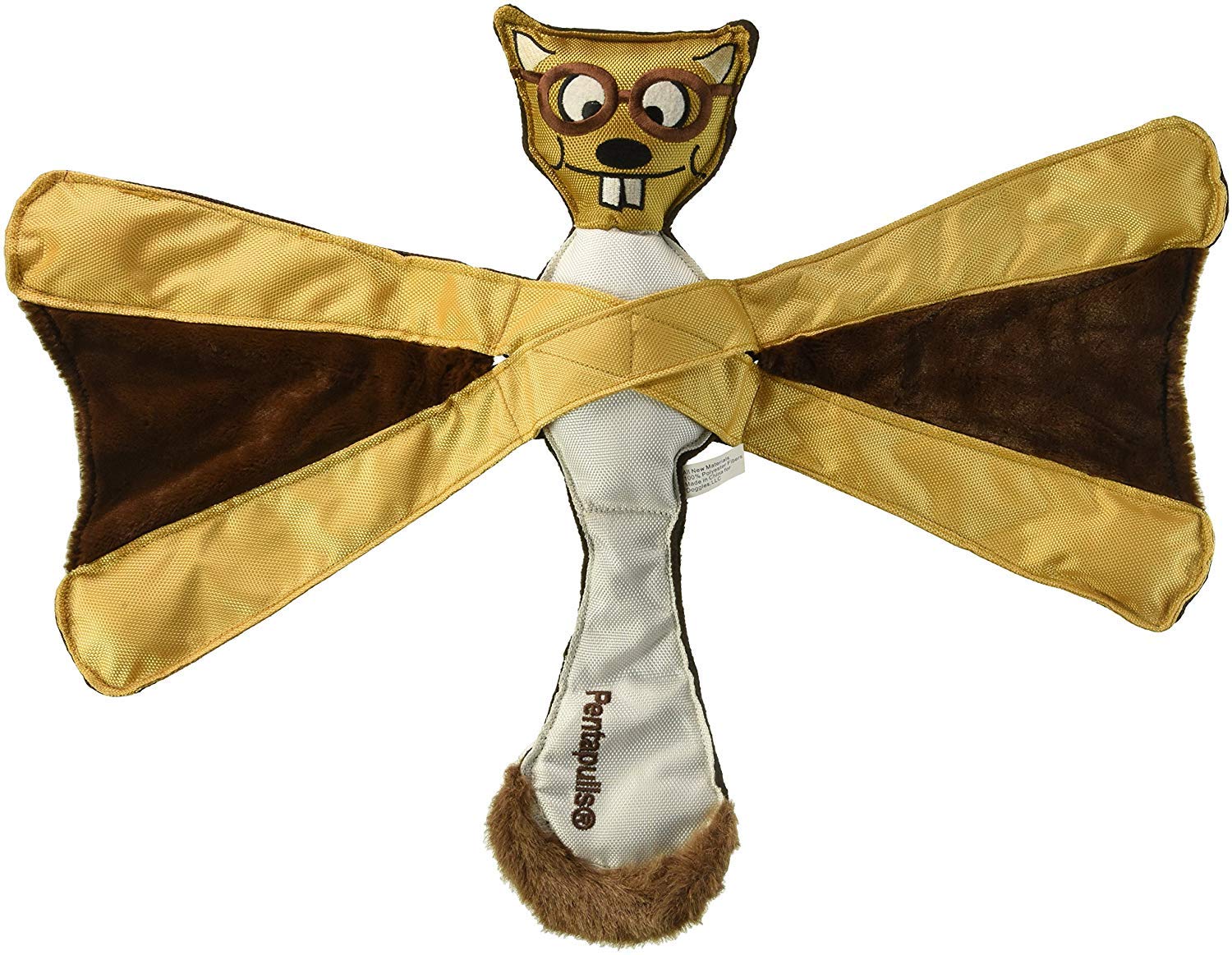 Dog Toy Doggles Typesq16 Pentapulls Flying Squirrel Com 5 Guinchos