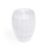 Mesa Final Offex Metal Modern Industrial Chic White Iron
