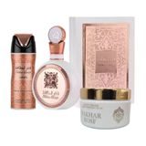 Perfume Fakhar Rose - Creme Fakhar Rose E Desodorante Fakhar Rose: O Toque Perfeito Para Sua Pele