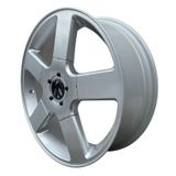 Kit 4 Rodas Aro 17x6 Vw Gol Tsi 4x100 Prata Zk-925