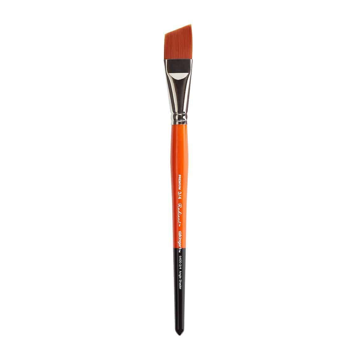 Pincel Artist Brush Kingart Premium Radiant 6400-3/4 Angular Shader