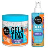 Kit Gelatina + Óleo Sérum Definição Natural Salon Line