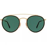 Óculos Solar Ray-ban Rb3647-n 001 51-22 Round Double Bridge